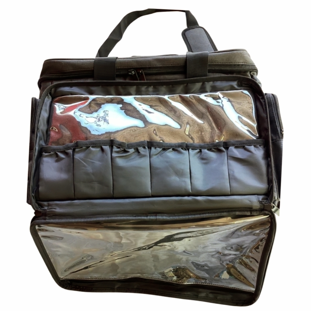 Bafaso Large Professional Cosmetic & Makeup Organizer Bag - Picture 3 of 10